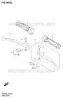 LEVIERS   POIGNEES pour Suzuki BURGMAN 400 2025