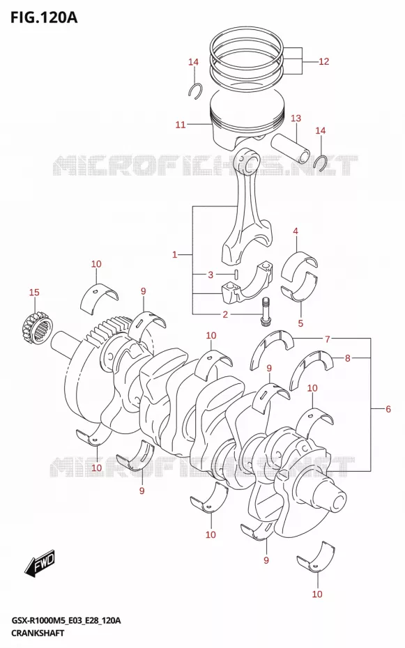 VILEBREQUIN Suzuki MOTO 1000 GSX-R 2025  GSX-R1000A 2025 M5 (E28)