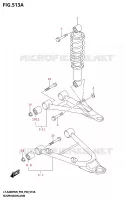 BRAS DE SUPENSION (LT A400F) pour Suzuki KINGQUAD 400 2025
