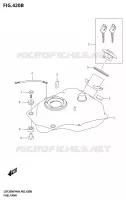 RESERVOIR D'ESSENCE pour Suzuki ADDRESS 125 2024