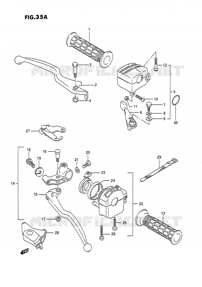 COMMODOS (MODELE M/N/P/R/S/T) Suzuki QUAD 250 OZARK 1989  LT-F250K(E3)