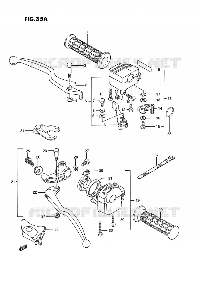 COMMODOS (MODELE R/S/T) Suzuki QUAD 250 OZARK 1989  LT-F250K(E28)