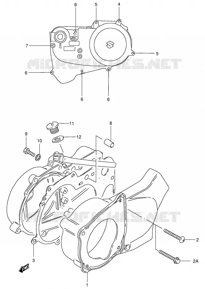 CARTER Suzuki QUAD 50 MINIQUAD-SPORT 2000  LT50Y(P1)