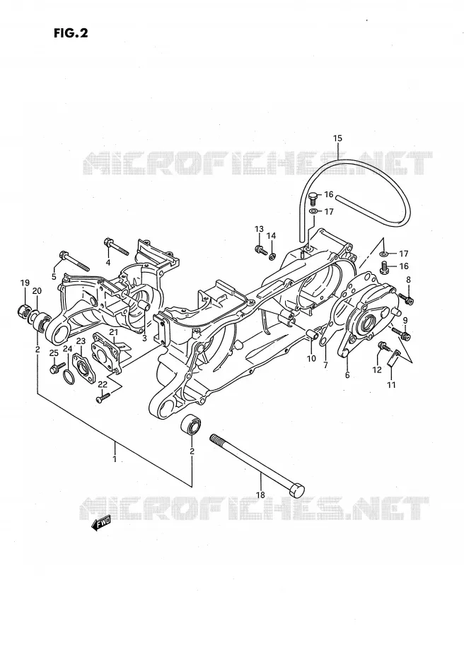 CARTER Suzuki QUAD 80 QUADSPORT 1990  LT80L(P3)