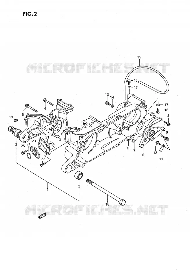 CARTER Suzuki QUAD 80 QUADSPORT 1993  LT80P(P1)