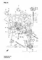 CARBURATEUR (GS500HK3/HUK3) pour Suzuki GS-F 500 2005