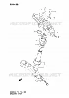 COLONNE DE DIRECTION (GS500FK4/K5/K6) pour Suzuki GS-F 500 2004