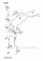 DURITE DE FREIN AVANT (DL650AK7/AK8/AK9/AL0) pour Suzuki V-STROM 650 2007