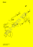 SYSTEME DE RECYCLAGE DES VAPEURS DE CARBURANT (E33) pour Suzuki V-STROM 1000 2010