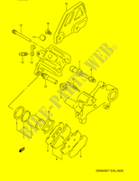 ETRIER DE FREIN ARRIERE (MODELE R/S/T) pour Suzuki DR 350 1991
