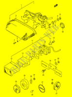 FEU ARRIERE (MODELE M/N/P/R/S) pour Suzuki DR 800 1994