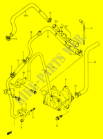 SYSTÈME DE RECYCLAGE GAZ D'ECHAPPEMENT (E18,E39) pour Suzuki DR 650 1990
