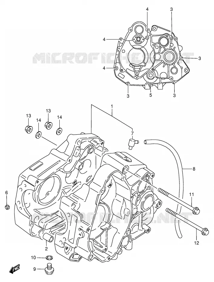 CARTER Suzuki SCOOTER 80 FB 1991  FB80M(E1)