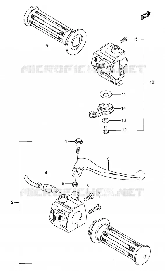 COMMODOS Suzuki SCOOTER 80 FB 1989  FB80K(E1)