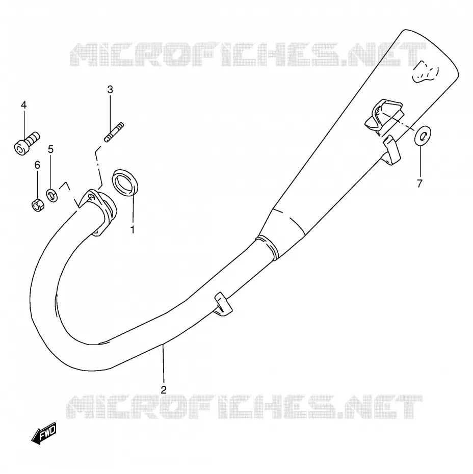SILENCIEUX Suzuki MOTO 125 GN 1992  GN125EN(E1)