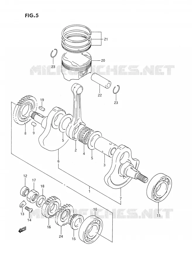 VILEBREQUIN Suzuki MOTO 350 DR 1992  DR350SN(E2)
