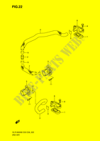 SYSTÈME DE RECYCLAGE GAZ D'ECHAPPEMENT (MODEL K8/K9 E33,MODEL L0) pour Suzuki INTRUDER 1800 2009