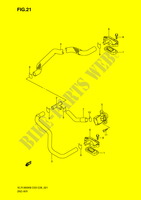 SYSTÈME DE RECYCLAGE GAZ D'ECHAPPEMENT (MODEL K8/K9 E3,E28) pour Suzuki BOULEVARD 1800 2010