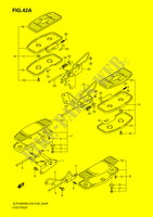 REPOSE PIEDS (VLR1800TK9/TL0) pour Suzuki BOULEVARD 1800 2010