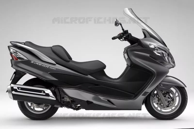 * PHOTOGRAPHIE DE COULEUR AN400AK9 * Suzuki SCOOTER 400 BURGMAN 2010  AN400ZAL0(E2)