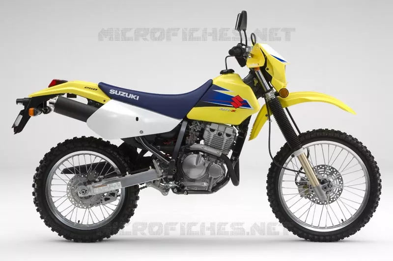 * PHOTOGRAPHIE DE COULEUR DR-Z250K9 2 of 2 * Suzuki MOTO 250 DR-Z 2007  DR-Z250K7(E24)