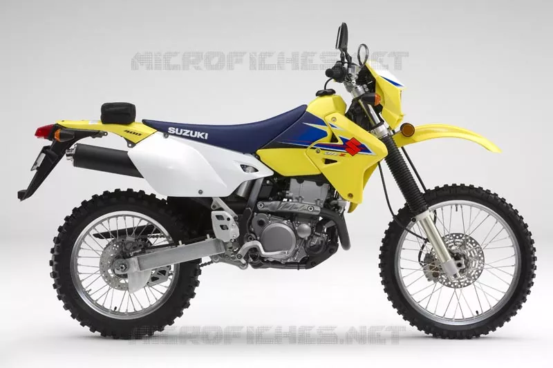 * PHOTOGRAPHIE DE COULEUR DR-Z400EK9 3 of 3 * Suzuki MOTO 400 DR-Z 2007  DR-Z400EK7(E1)