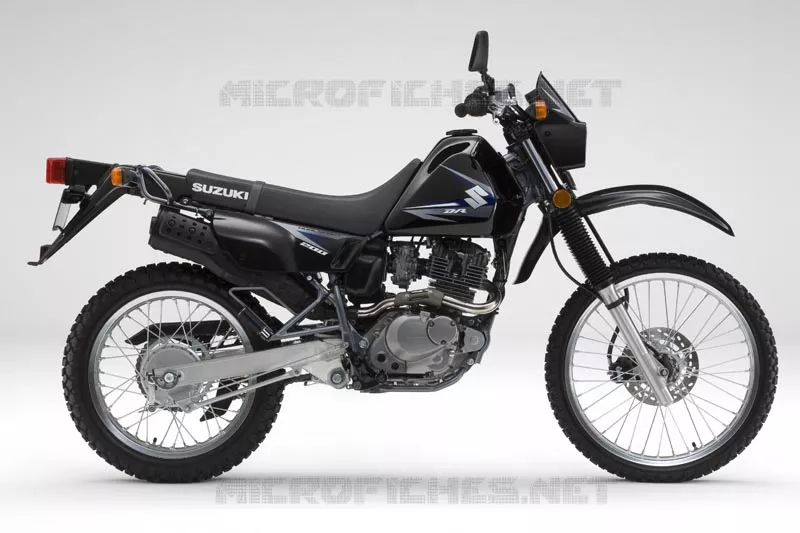 * PHOTOGRAPHIE DE COULEUR DR200SEK9 * Suzuki MOTO 200 DR 2009  DR200SEK9(E3/E28)
