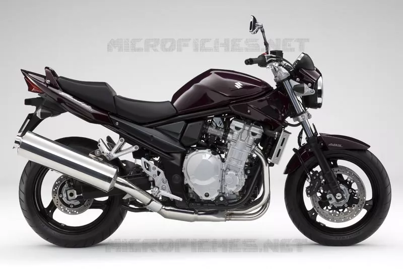 * PHOTOGRAPHIE DE COULEUR GSF1250AK9 * Suzuki MOTO 1250 BANDIT-N 2008  GSF1250K8(E2)