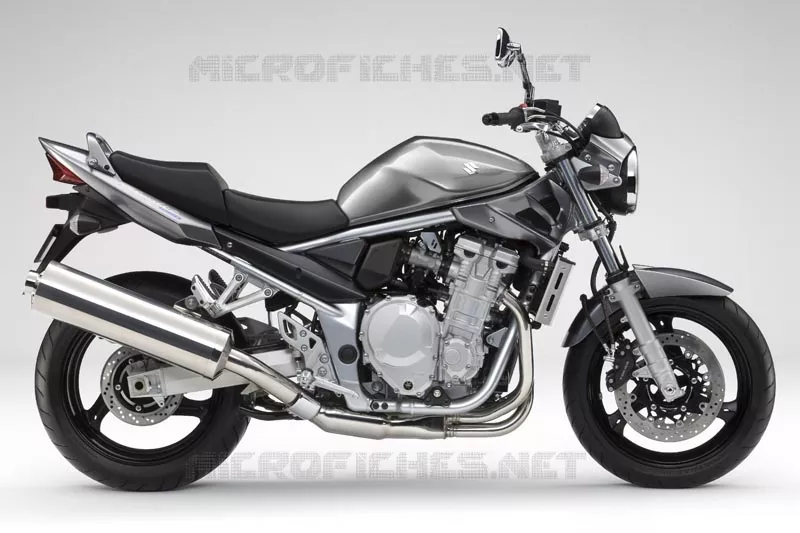 * PHOTOGRAPHIE DE COULEUR GSF1250K9 * Suzuki MOTO 1250 BANDIT-S 2007  GSF1250SAK7(E2)