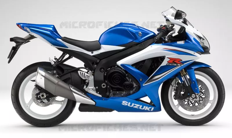 * PHOTOGRAPHIE DE COULEUR GSX-R600K9 * Suzuki MOTO 600 GSX-R 2008  GSX-R600K8(E3/E28)
