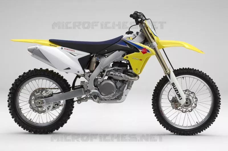 * PHOTOGRAPHIE DE COULEUR RM-Z450K9 * Suzuki MOTO 450 RM-Z 2011  RM-Z450L1(E19)
