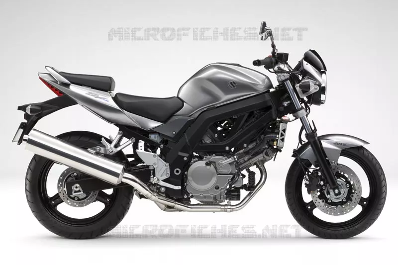 * PHOTOGRAPHIE DE COULEUR SV650AK9 * Suzuki MOTO 650 SV 2009  SV650SK9(E3/E28)