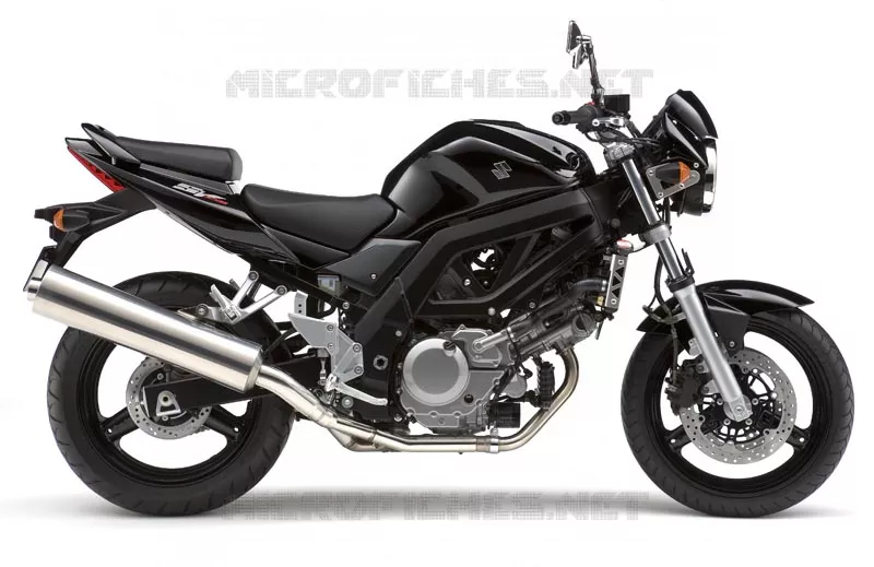 * PHOTOGRAPHIE DE COULEUR SV650K7 * Suzuki MOTO 650 SV 2007  SV650UAK7(E2)