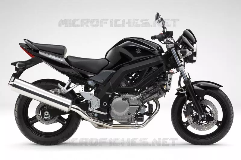 * PHOTOGRAPHIE DE COULEUR SV650K9 * Suzuki MOTO 650 SV 2010  SV650SUAL0(E2)