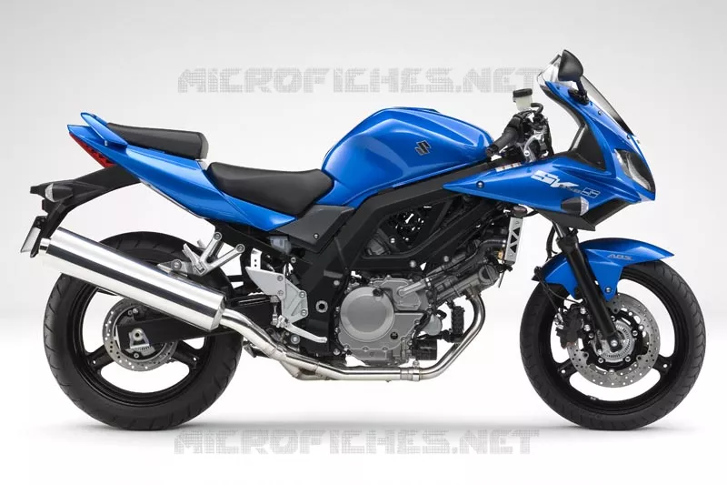 * PHOTOGRAPHIE DE COULEUR SV650SAK9 * Suzuki MOTO 650 SV 2009  SV650SUAK9(E2)