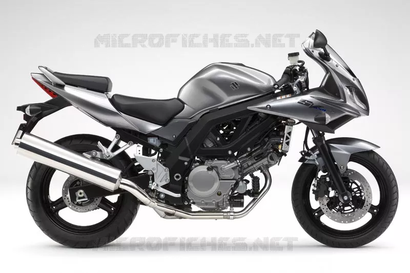 * PHOTOGRAPHIE DE COULEUR SV650SK9 * Suzuki MOTO 650 SV 2009  SV650SUK9(E2)