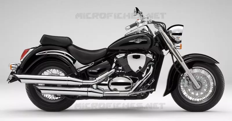 * PHOTOGRAPHIE DE COULEUR VL800K9 * Suzuki MOTO 800 VOLUSIA 2009  VL800K9(E2)