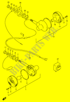 CLIGNOTANTS (MODELE M E2,E4,E21,E34) pour Suzuki GN 125 1991