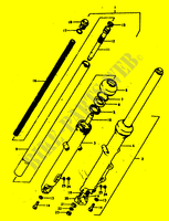 PIECES MARCHES SPECIAUX (E4) (GS400N:F.NO.71032~) (GS400EN:F.NO.5 pour Suzuki GS 400 1978