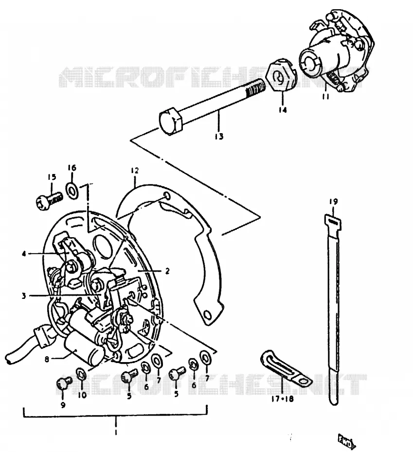 ALLUMAGE Suzuki MOTO 1000 GS 1979  GS1000HN(C/N)