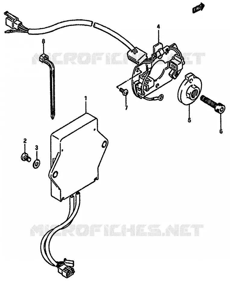 ALTERNATEUR Suzuki MOTO 750 GSX-R 1987  GSX-R750XH(F/G/H)