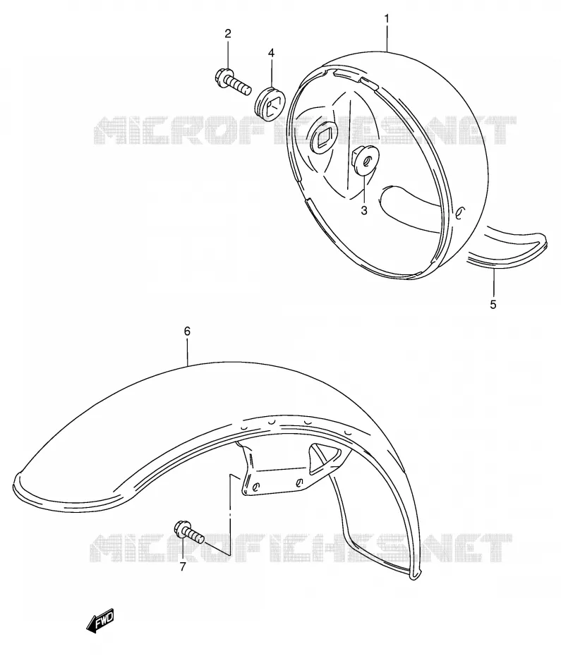 BOL DE PHARE Suzuki MOTO 125 GN 1998  GN125EW(E28)