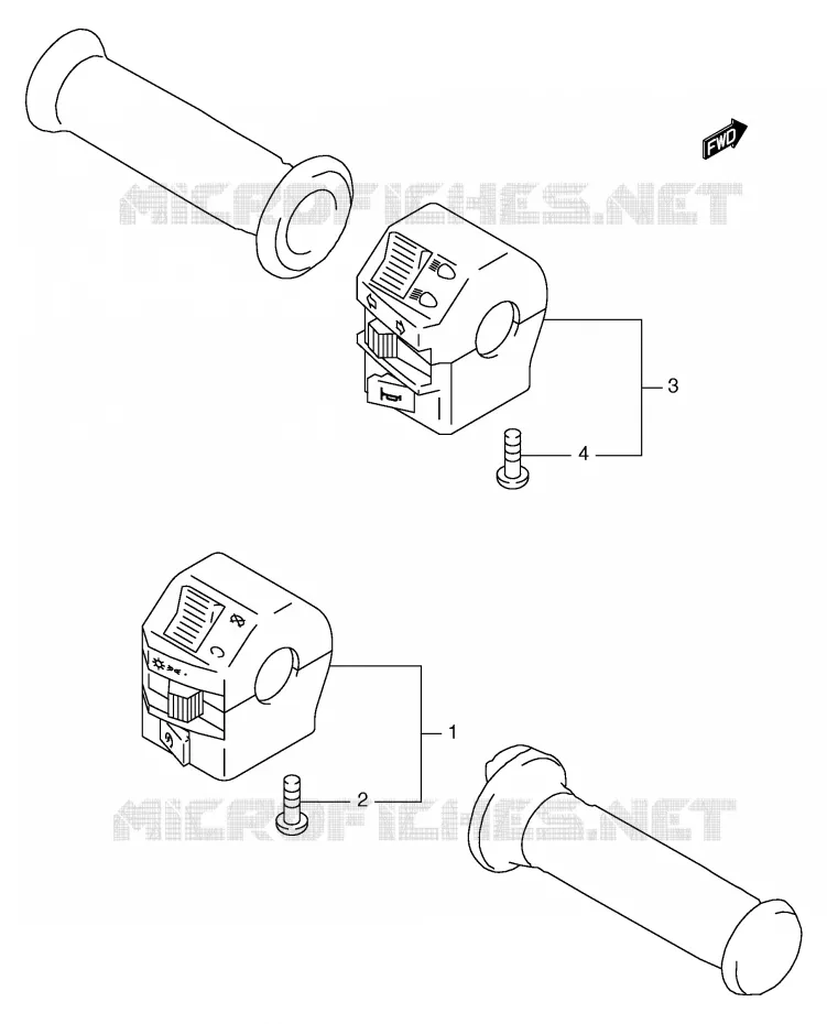 COMMODOS (GS125SX/SY,GS125SUX/SUY) Suzuki MOTO 125 GS 1999  GS125UX(E71)