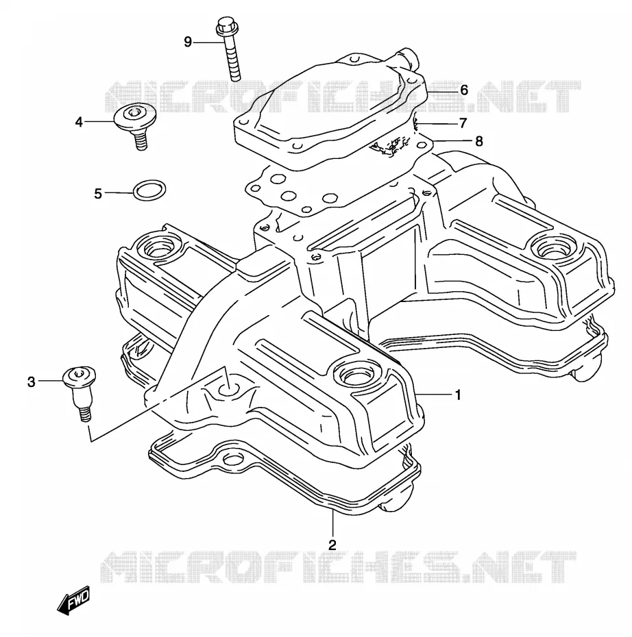 COUVERCLE DE CULASSE Suzuki MOTO 500 GS-E 2004  GS500K4(P19)