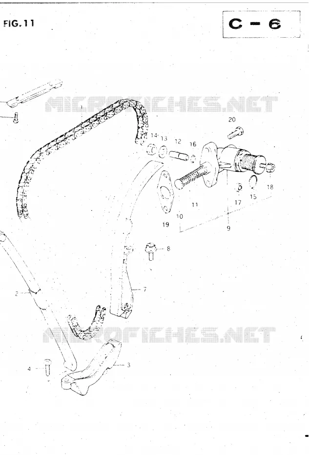 DISTRIBUTION Suzuki MOTO 500 GS-E 1982  GS500EZ(Z/D)