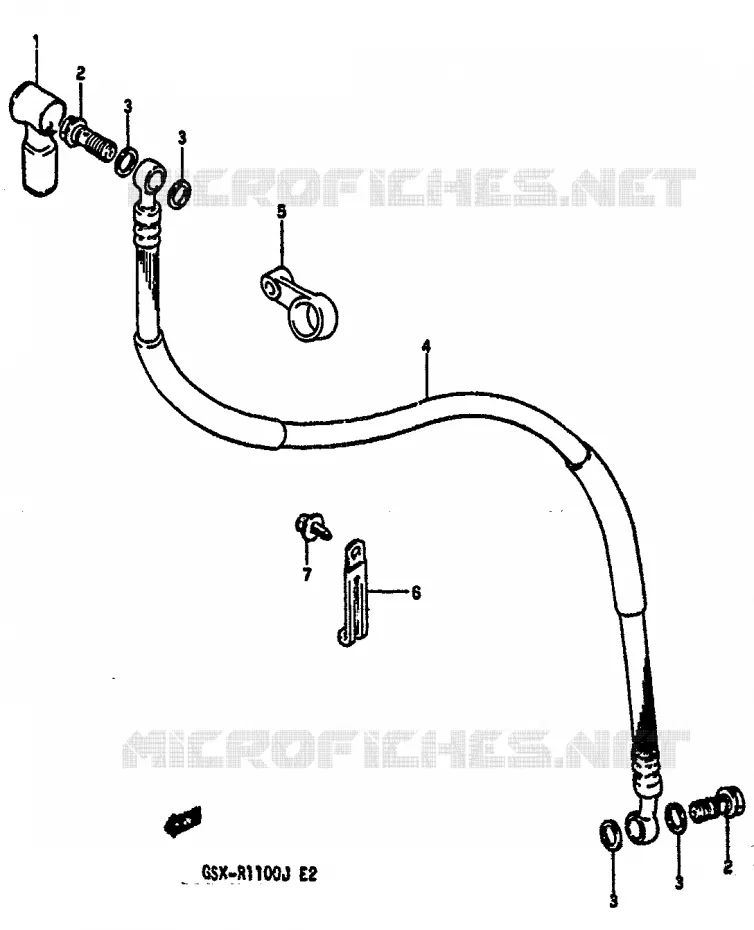 DURITE D'EMBRAYAGE Suzuki MOTO 1100 GSX-R 1987  GSX-R1100H(G/H/J)