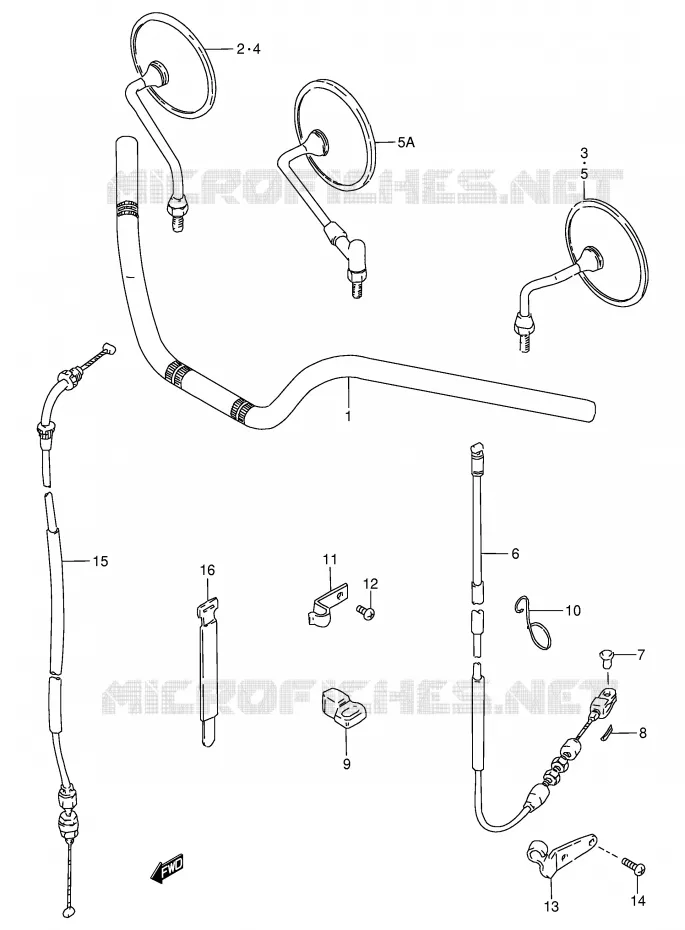GUIDON Suzuki MOTO 250 GN 1989  GN250K(E2)