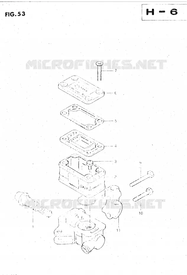 MAITRE CYLINDRE Suzuki MOTO 500 GS-E 1983  GS500ED(Z/D)
