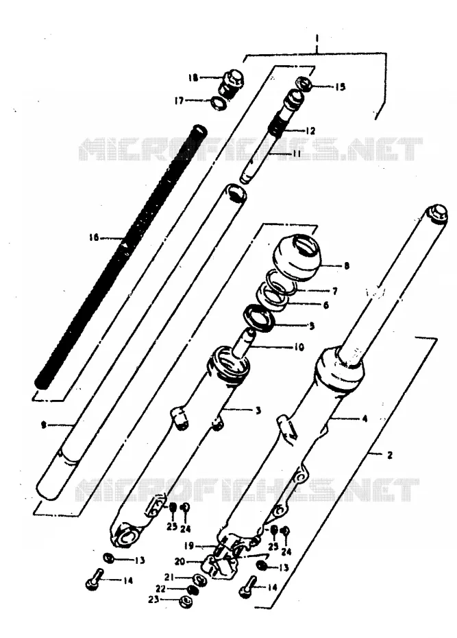 PIECES MARCHES SPECIAUX (E22) (GS400N:F.NO.7103~) (GS400EN:F.NO.50451 Suzuki MOTO 400 GS 1978  GS400EC(C/N)