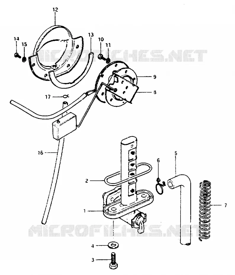 ROBINET D'ESSENCE Suzuki MOTO 550 GS 1982  GS550LZ